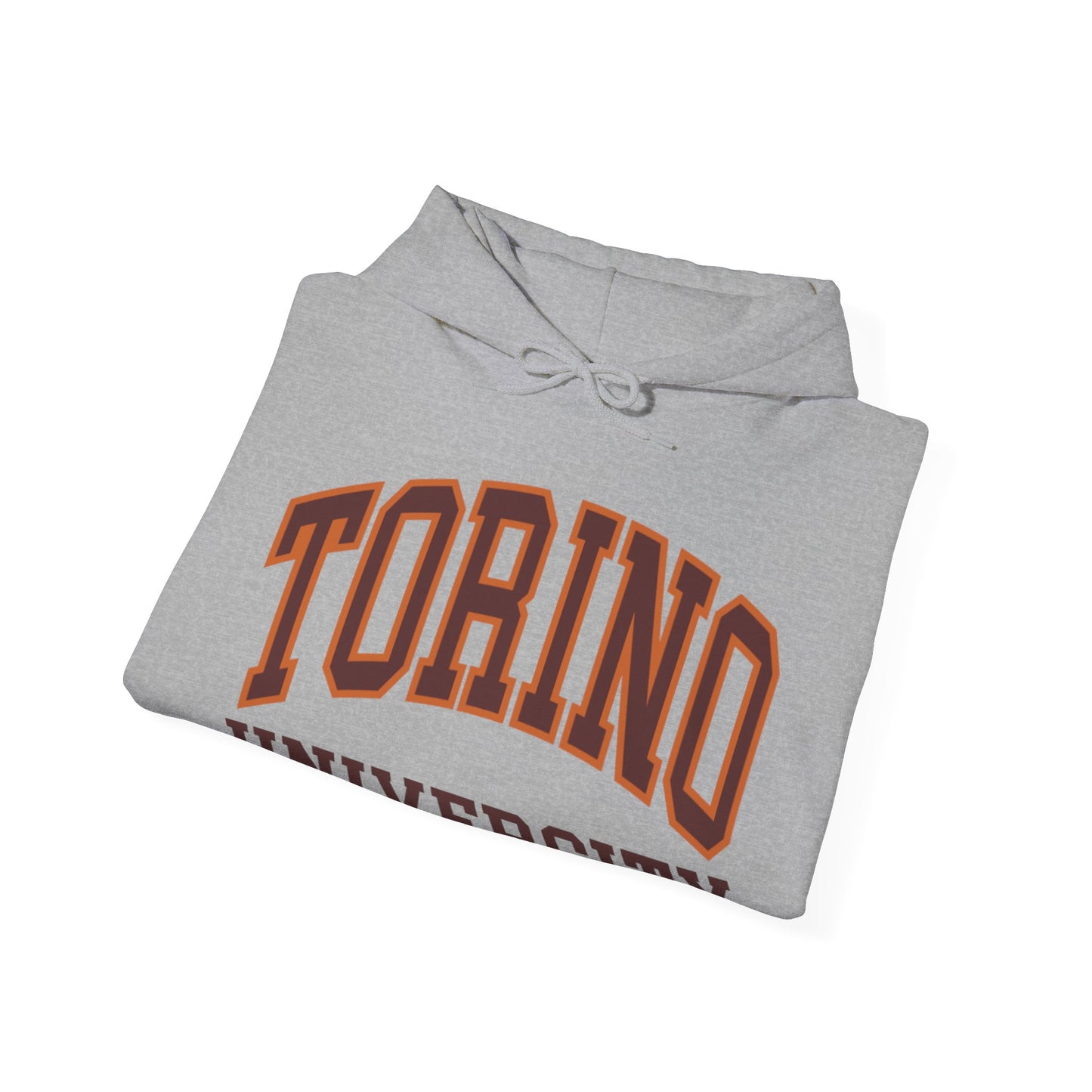 Torino University - Unisex Heavy Blend Felpa Hoodie Sweatshirt