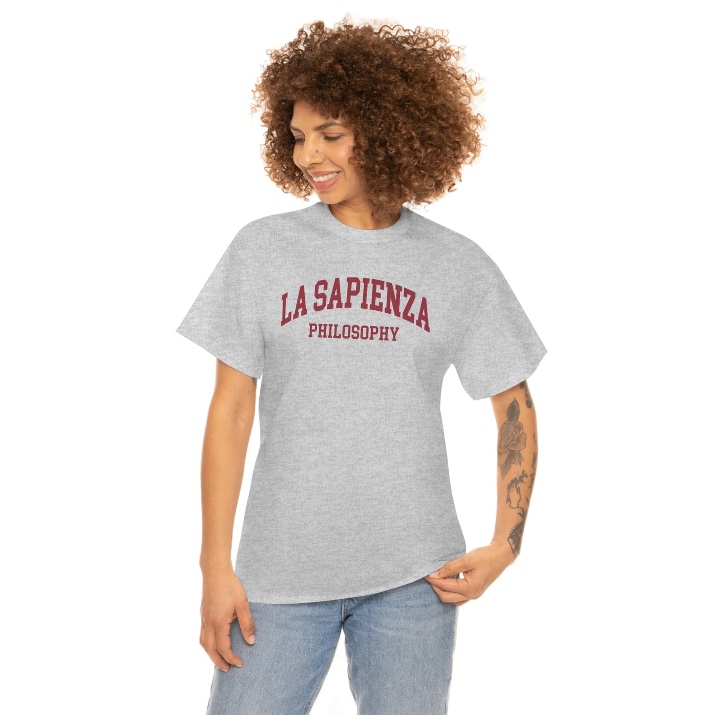 università di roma la sapienza t-shirt filosofia