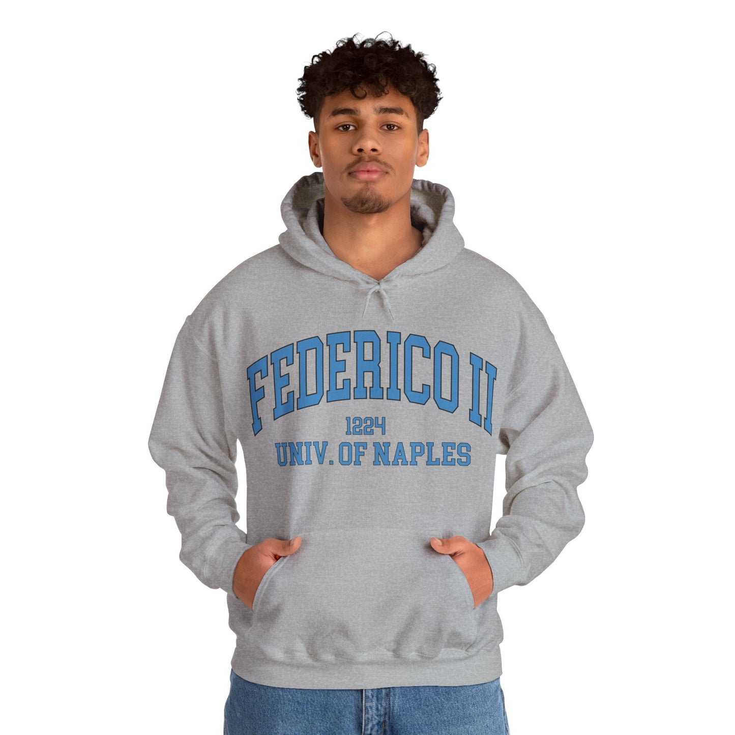 University of Naples Federico II - Unisex Heavy Blend Felpa Hoodie Sweatshirt
