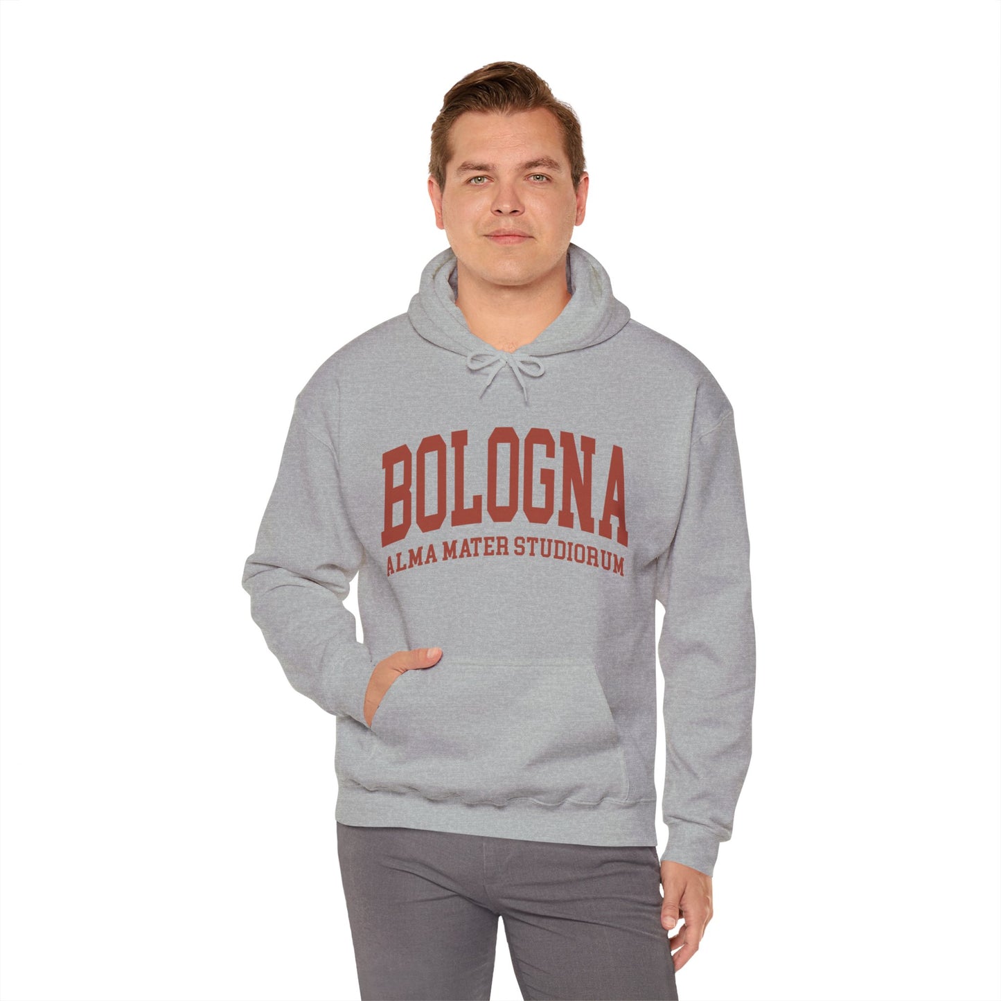 Bologna University Alma Mater Studiorum - Unisex Heavy Blend Felpa Hoodie
