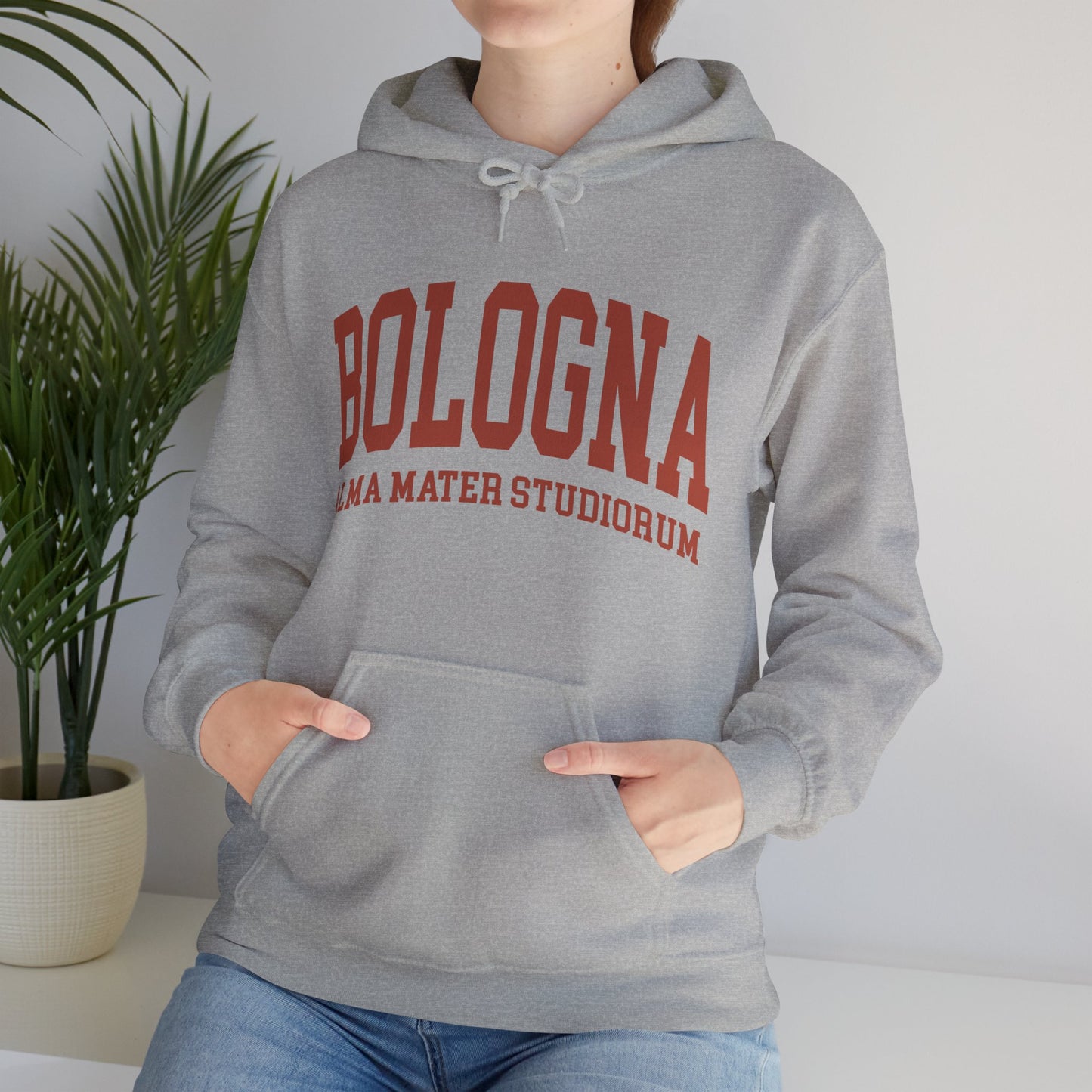 Bologna University Alma Mater Studiorum - Unisex Heavy Blend Felpa Hoodie