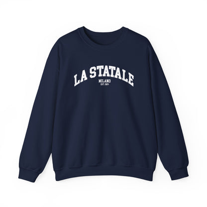 La Statale Milano - Unisex Heavy Blend Crewneck Felpa Sweatshirt