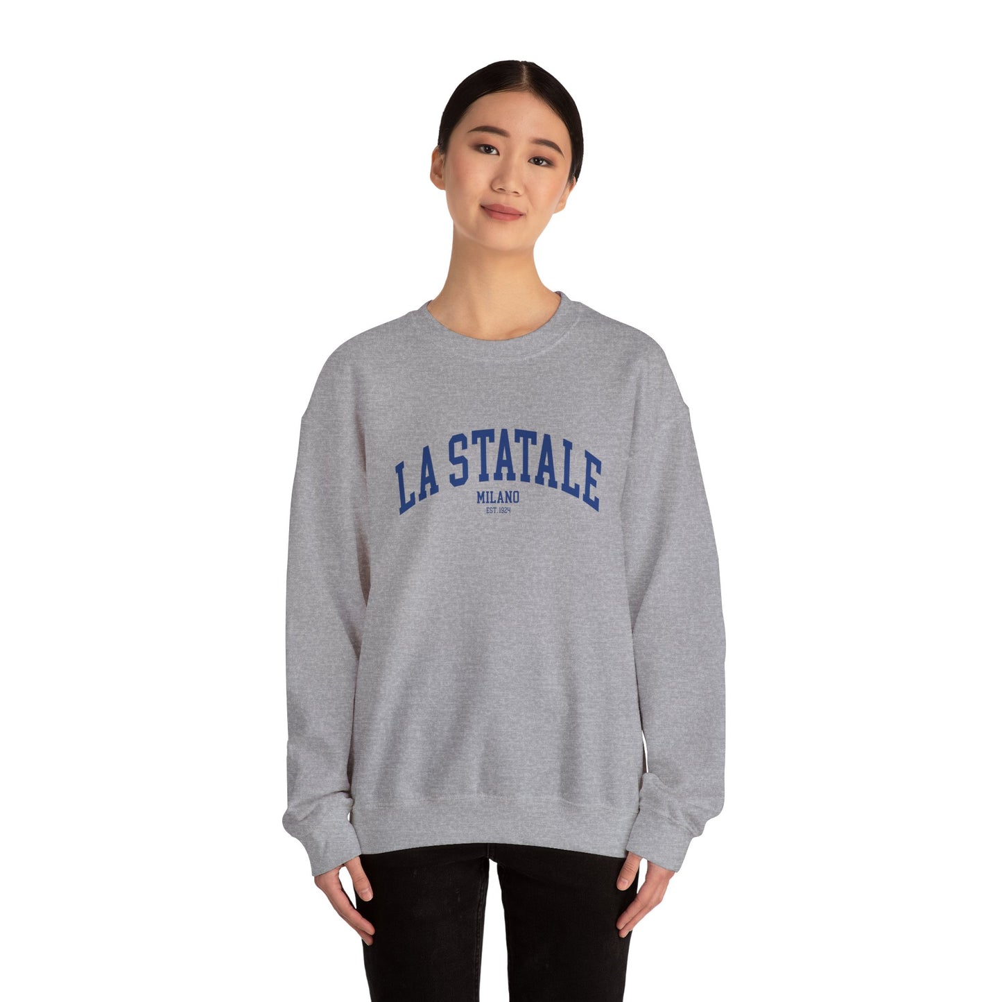 La Statale Milano - Unisex Heavy Blend Felpa Crewneck Sweatshirt
