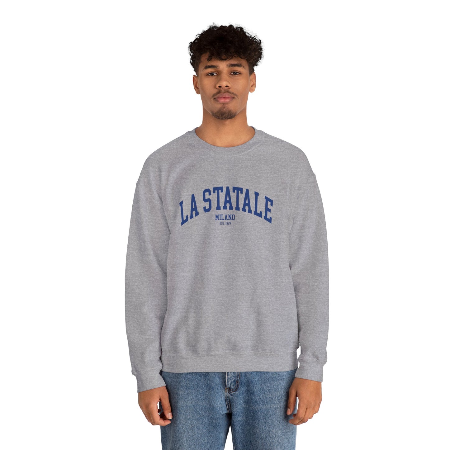 La Statale Milano - Unisex Heavy Blend Felpa Crewneck Sweatshirt