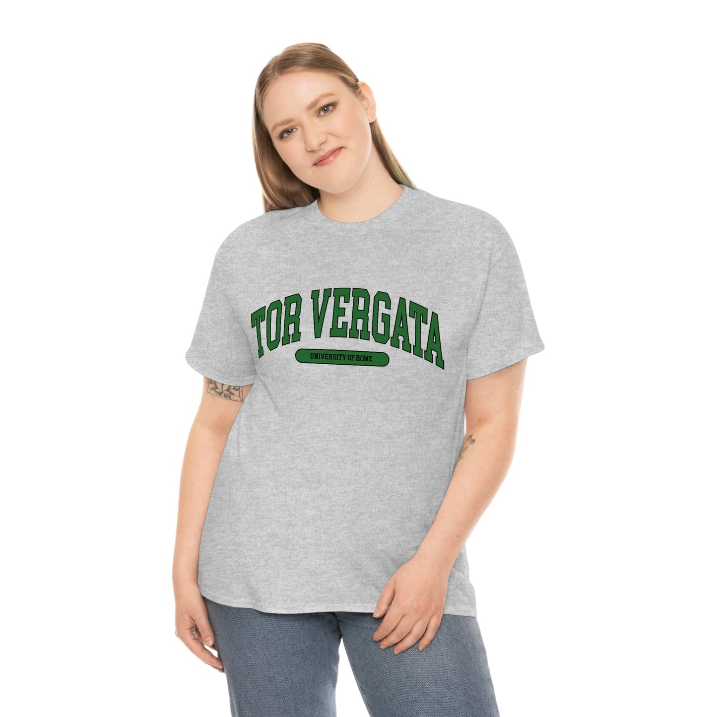 Tor Vergata University of Rome - Unisex Heavy Cotton T-Shirt
