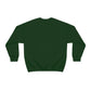 Tor Vergata University of Rome - Unisex Heavy Blend Felpa Crewneck Sweatshirt Forest Green