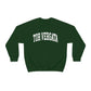 Tor Vergata University of Rome - Unisex Heavy Blend Felpa Crewneck Sweatshirt Forest Green