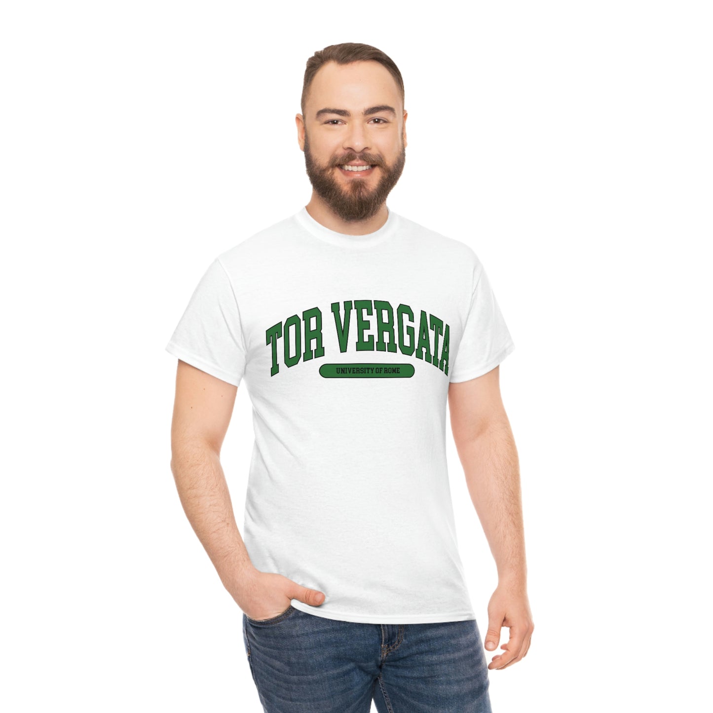 Tor Vergata University of Rome - Unisex Heavy Cotton T-Shirt