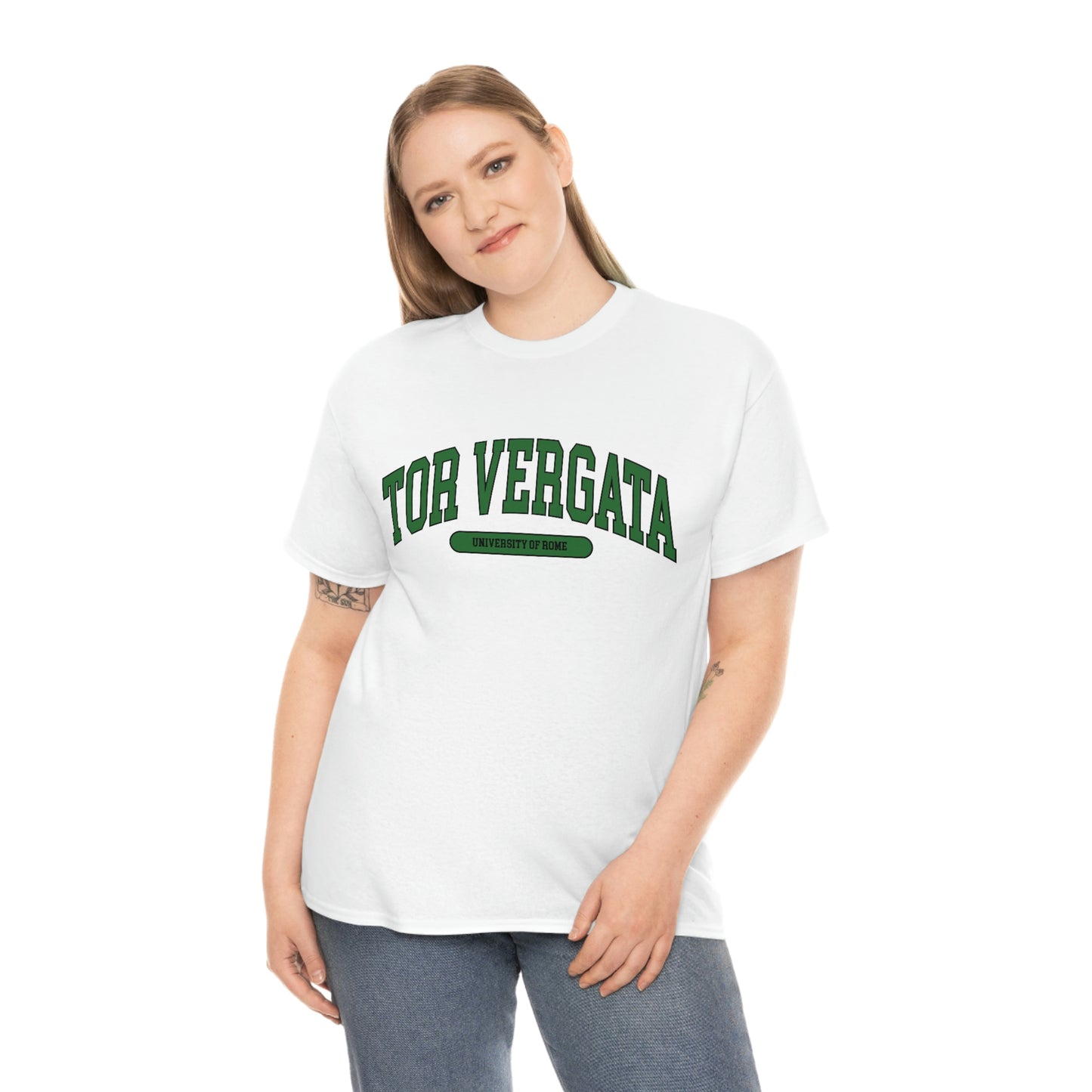 Tor Vergata University of Rome - Unisex Heavy Cotton T-Shirt