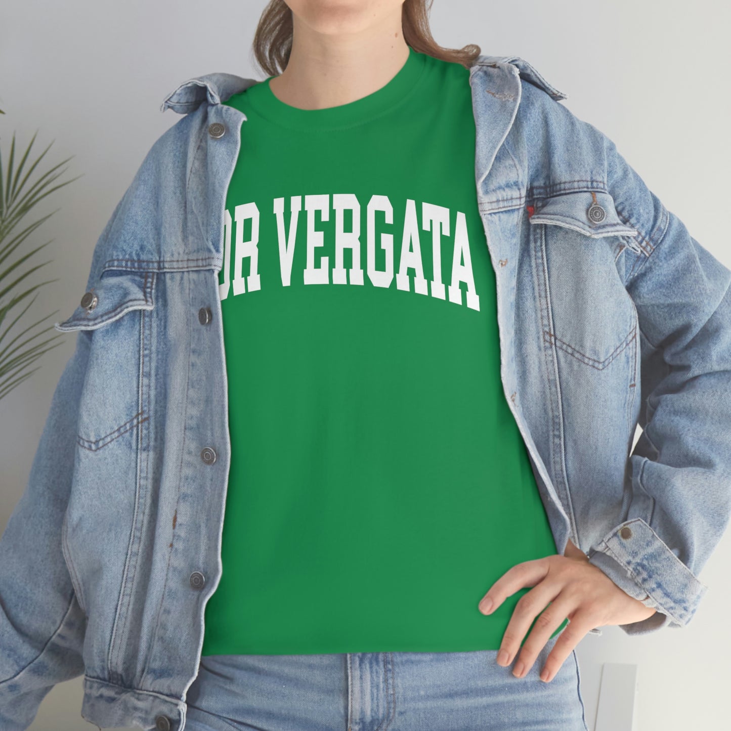 Tor Vergata University of Rome - Unisex Heavy Cotton T-Shirt Turf Green