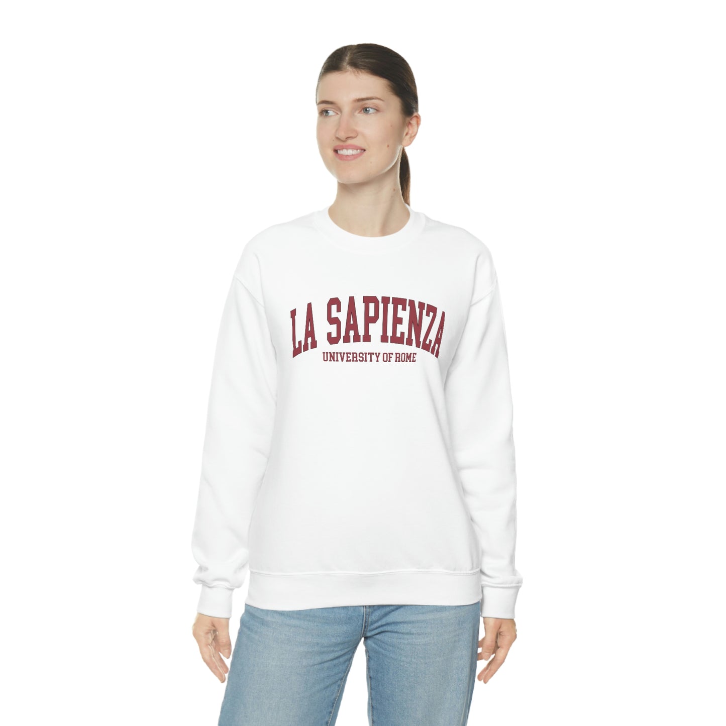 La Sapienza University of Rome - Unisex Heavy Blend Crewneck Felpa Sweatshirt