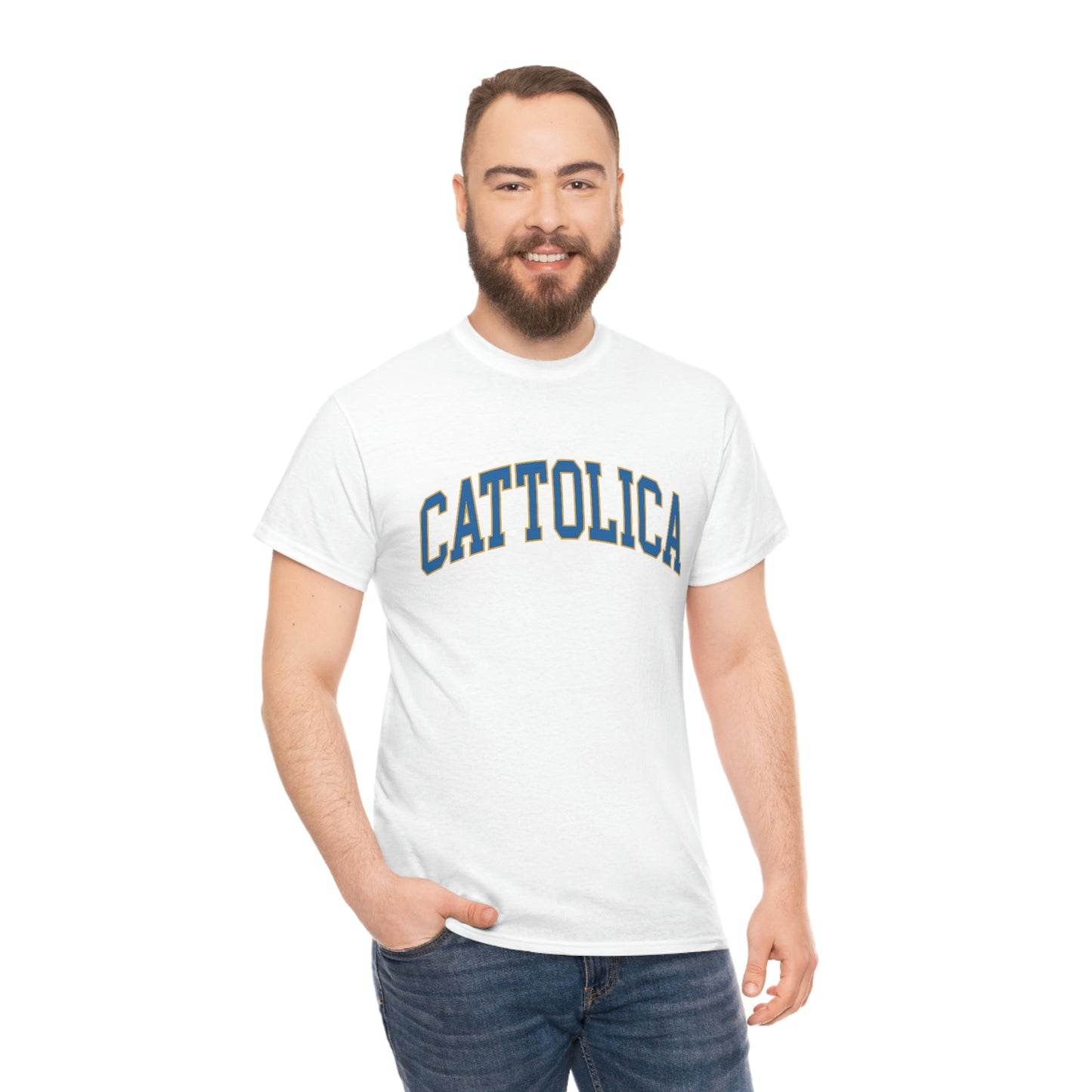 Cattolica University of Milan - Unisex Heavy Cotton T-Shirt
