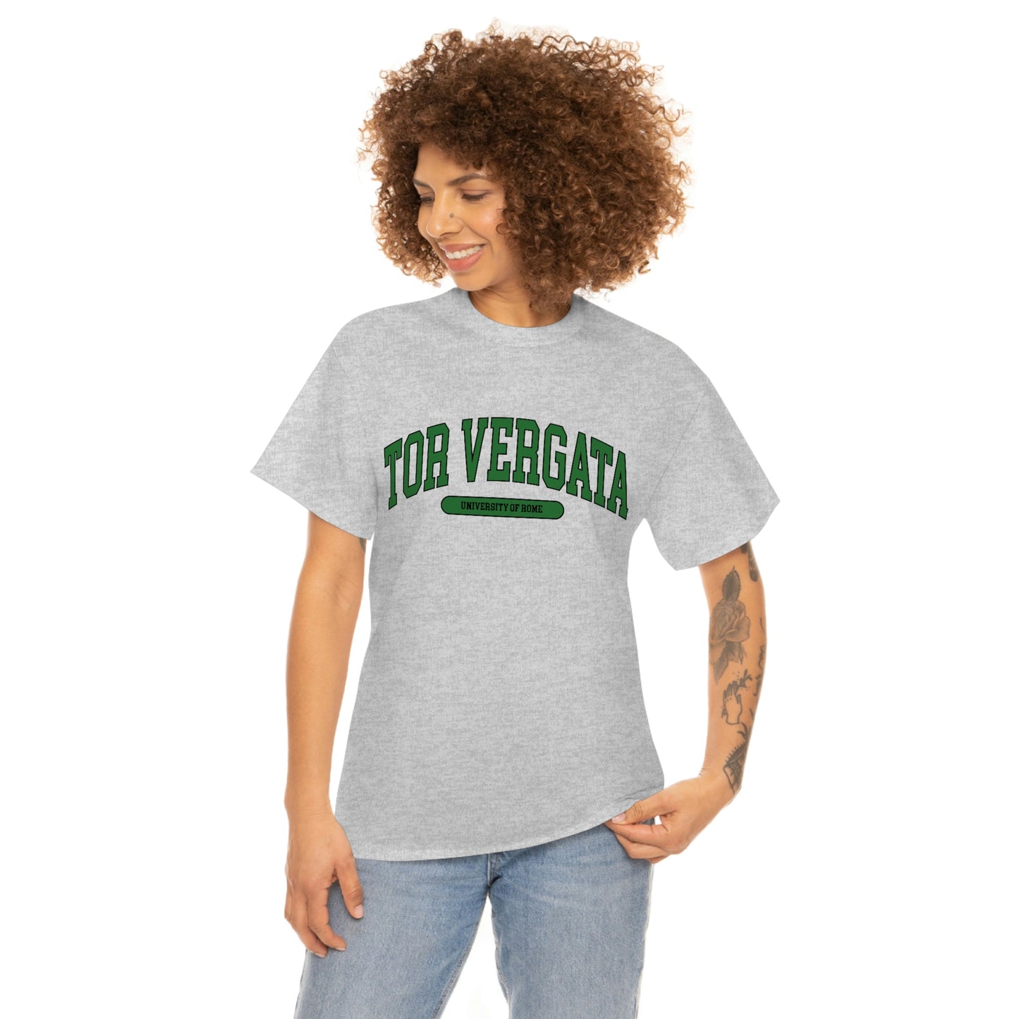 Tor Vergata University of Rome - Unisex Heavy Cotton T-Shirt