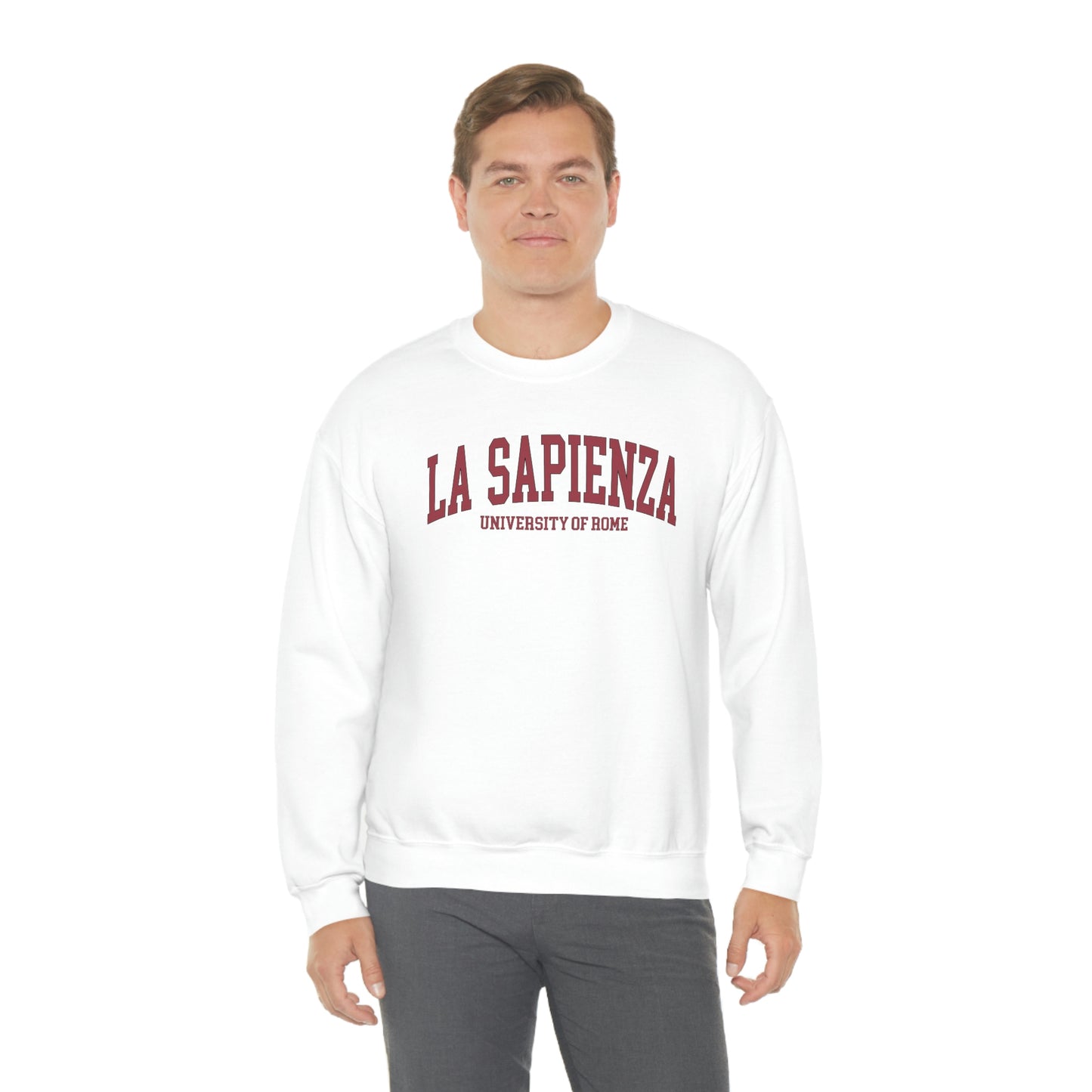 La Sapienza University of Rome - Unisex Heavy Blend Crewneck Felpa Sweatshirt