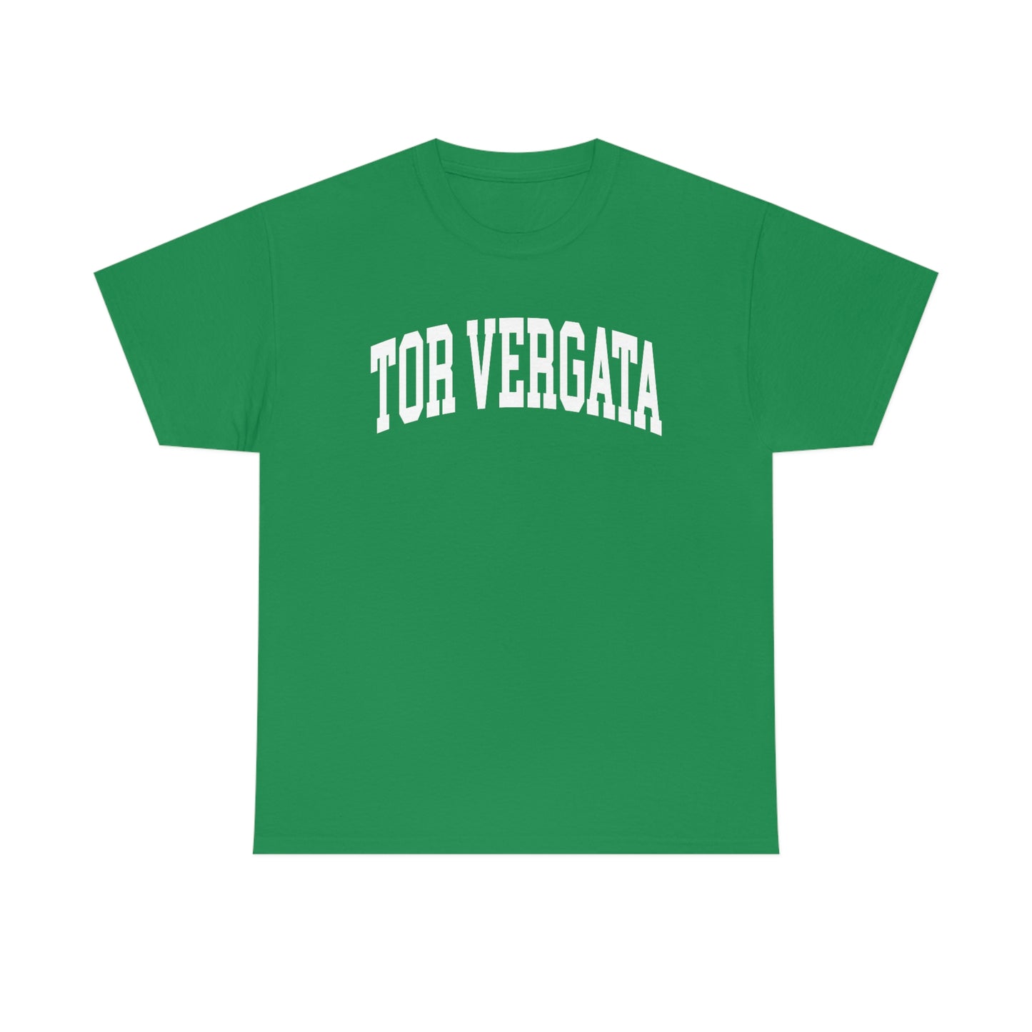 Tor Vergata University of Rome - Unisex Heavy Cotton T-Shirt Turf Green
