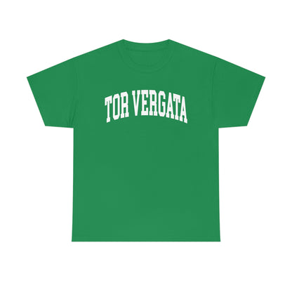 Tor Vergata University of Rome - Unisex Heavy Cotton T-Shirt Turf Green