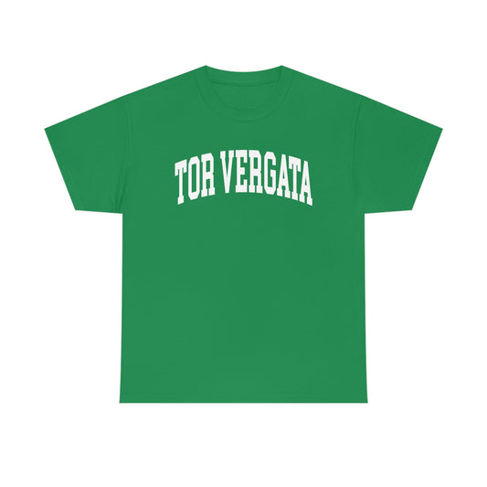 Tor Vergata University of Rome - Unisex Heavy Cotton T-Shirt Turf Green