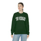 Tor Vergata University of Rome - Unisex Heavy Blend Felpa Crewneck Sweatshirt Forest Green