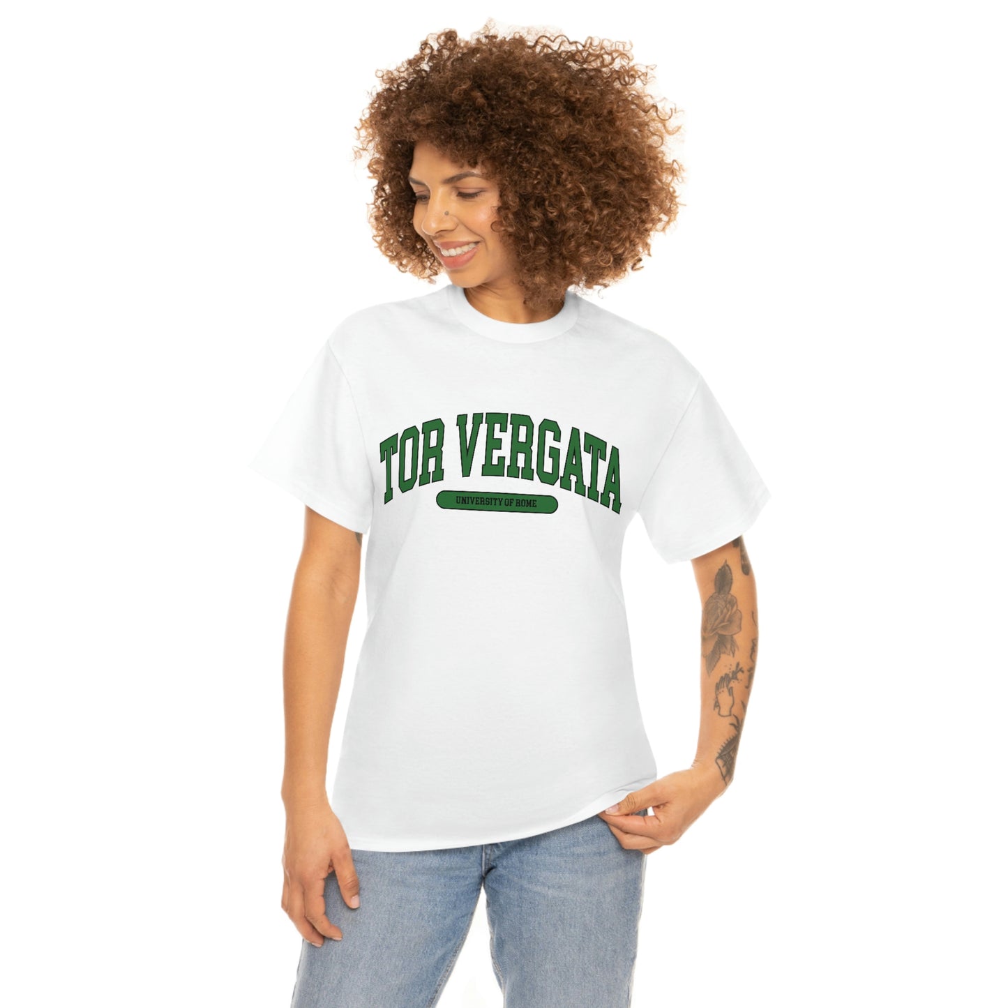 Tor Vergata University of Rome - Unisex Heavy Cotton T-Shirt